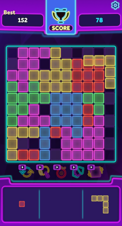 Screenshot of Neon 1010!