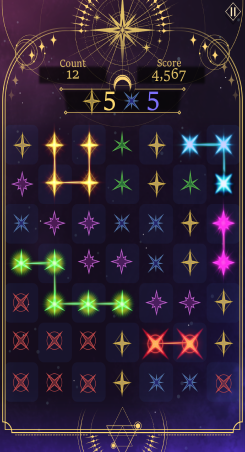 Screenshot of Star Dots Valley